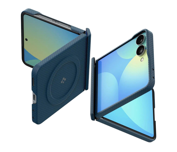 Spigen Air Skin Aramid MagSafe do Samsung Galaxy Z Flip8 navy - 1571726 - zdjęcie 3